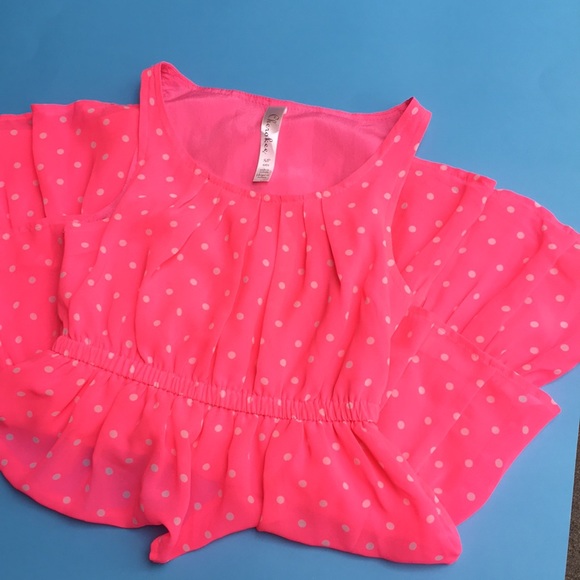 Polka dot kids dress - Picture 2 of 2